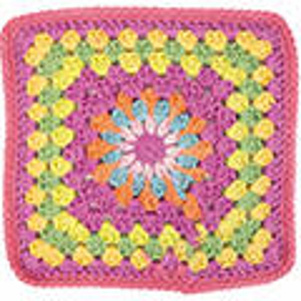 Wow Granny   Oranje - Geel - Groen -Blauw   504