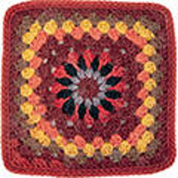 Wow Granny  Rood - Grijs - Camel   503