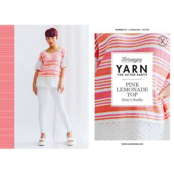 Yarn The After Party  Pink Lemonade Top   NR.117