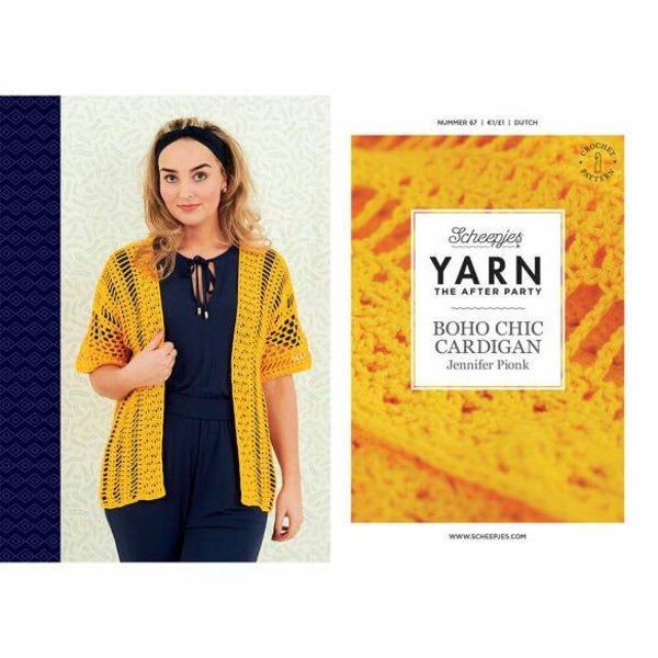 Yarn The After Party  Boho Chic Cardigan  NR.67