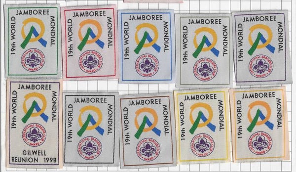 19TH WSJ IBC BADGE SET