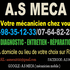 A.S MECA Votre mécanicien mobile chez vous