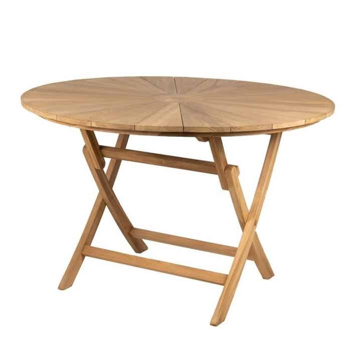 Granada klaptafel - Teakhouten Inklaptafel Tuintafel