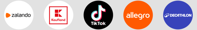 Zalando, Kaufland, TikTok, Allegro, Amazon