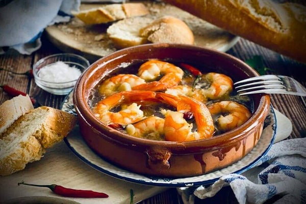 Garnelen Mit Knoblauch (6 Stück)