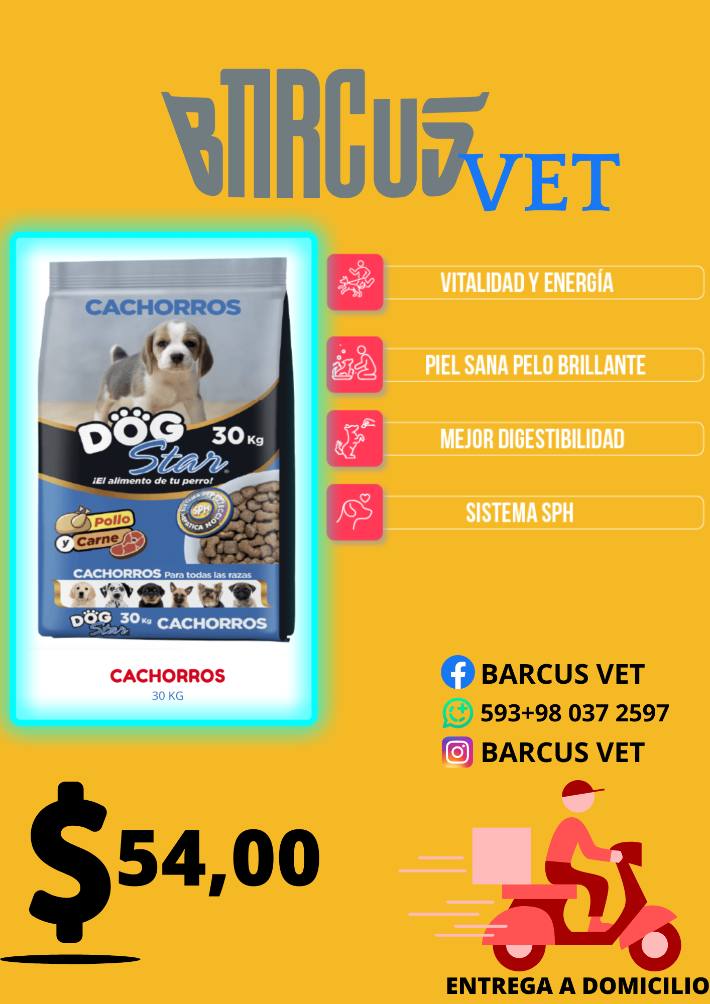 DOGSTAR CACHORRO 30 KG