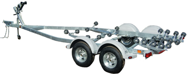 2026 EZ-Loader T96RS 17-20 4000 Galvenized Tandem Axel Roller Trailer (spring)