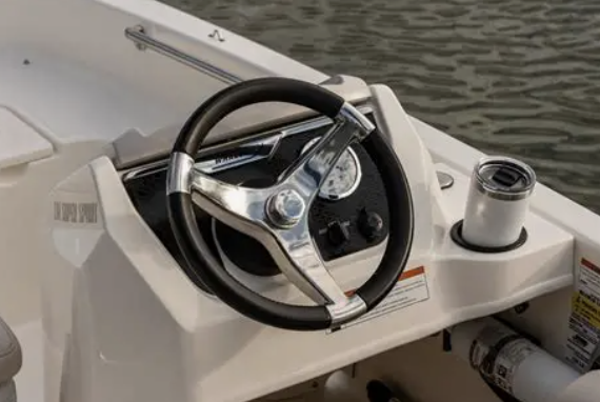 Sport steering wheel (stainless steel)