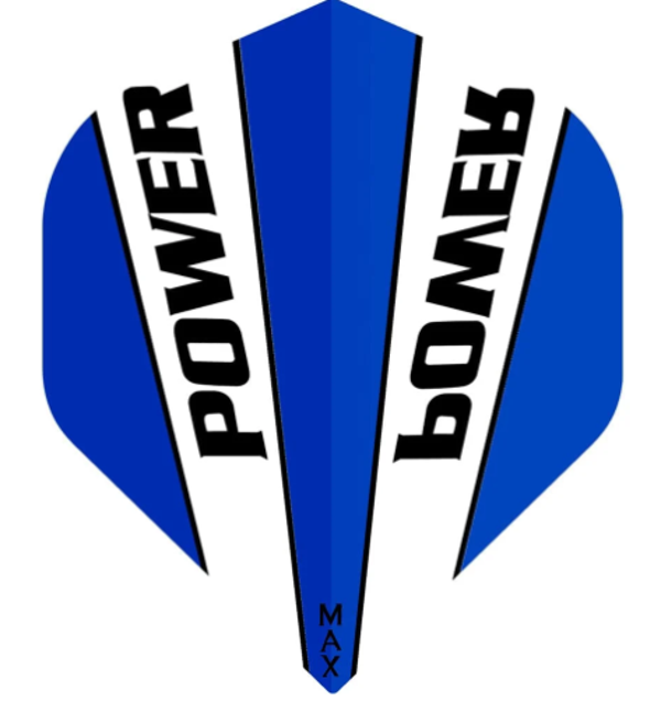MCCOY POWER MAX DART FLIGHTS - 150 MICRON - NO2 - STANDARD - TRANSPARENT