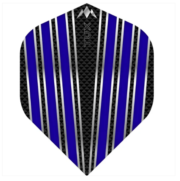 MISSION TUX DART FLIGHTS - 100 MICRON - NO2 - STANDARD  - DARK BLUE