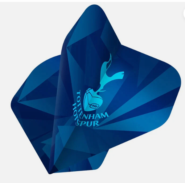 TOTTENHAM HOTSPUR DART FLIGHTS 100 MICRON - STANDARD-  No2 - SKY BLUE CREST