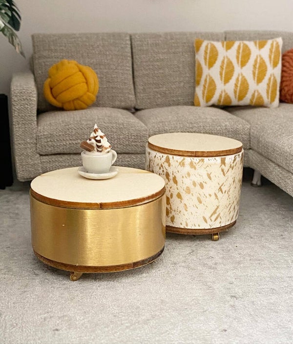 Bijzettafeltje met wielen