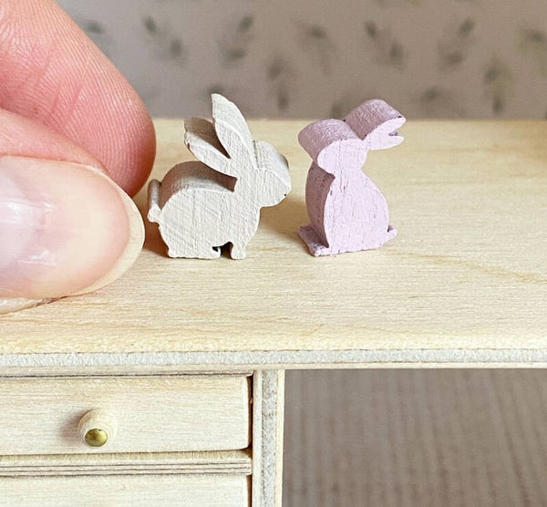 Set van twee paashaasjes