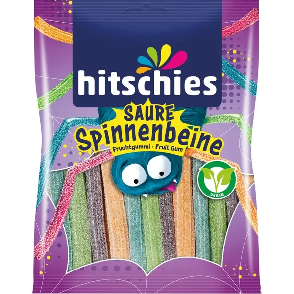 Pattes d'araignée acide Hitschies / vrac 100g (R01)