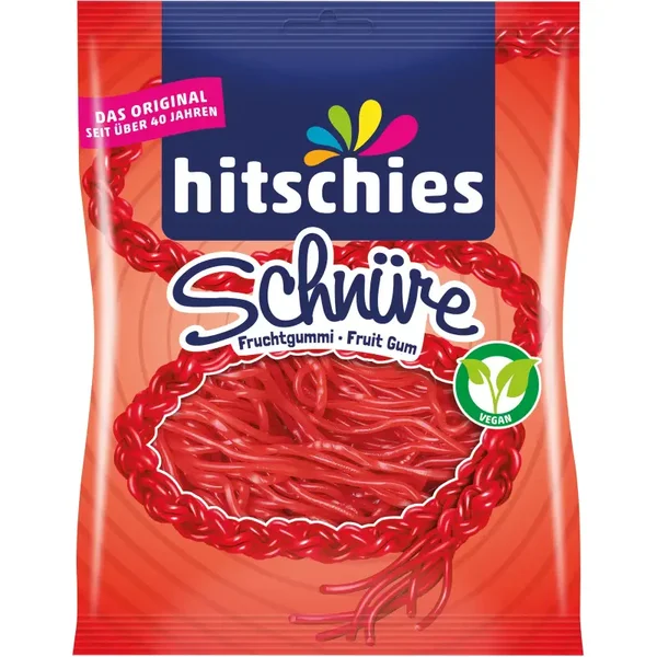 Ficelle Fraise Hitschies / vrac 100g (P05)