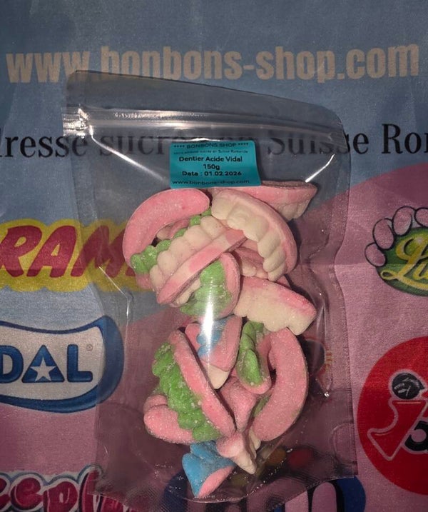 Sachet 150g Dentier acide vidal