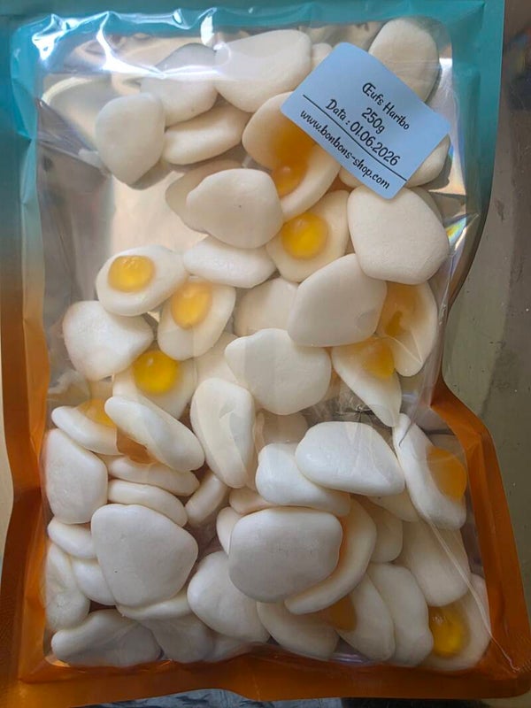 Sachet Oeuf au plat Haribo 250g