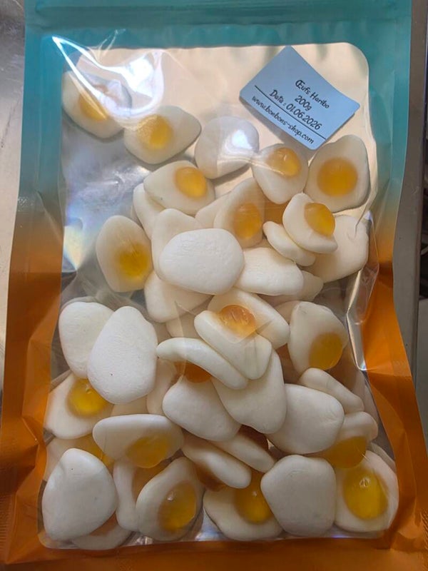 Sachet Oeufs au plat Haribo 200g