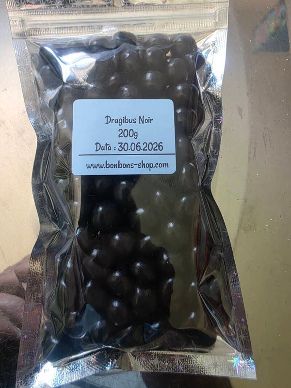Sachet Dragibus Noir 200g