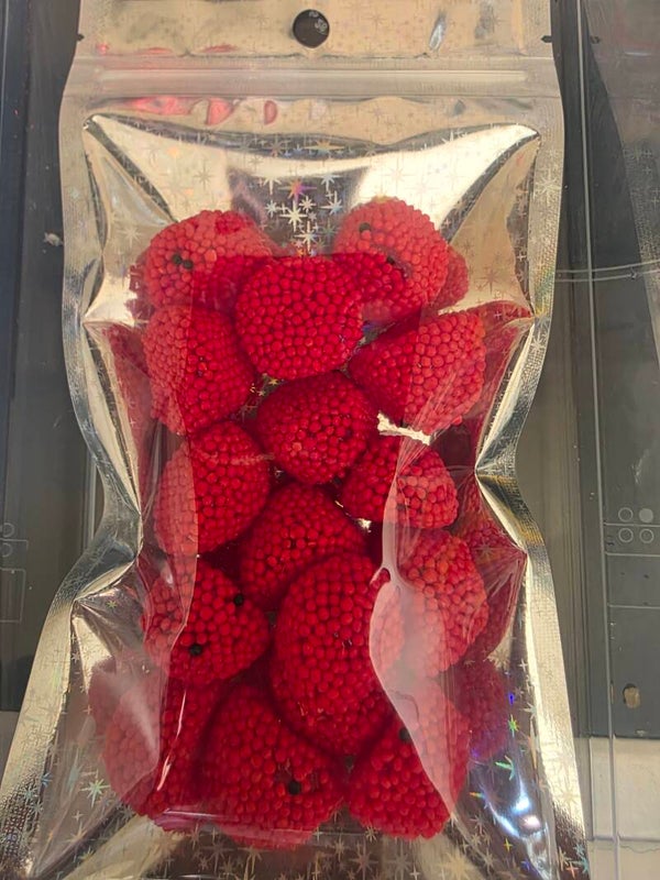 Sachet Mûres perlées Rouge Halal 100g