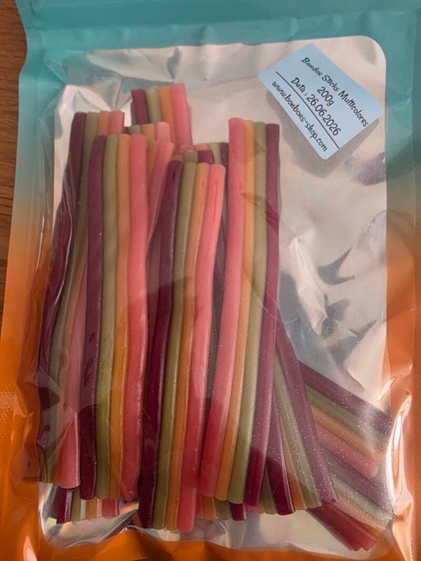 Sachet Bandos Sticks Multicolores 200g