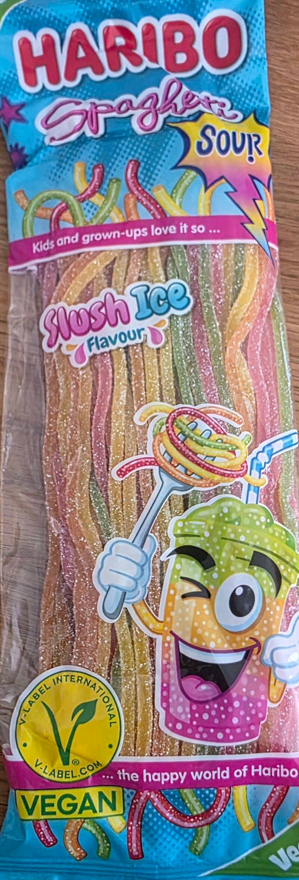 Sachet Spaghetti Multicolores Haribo 200g
