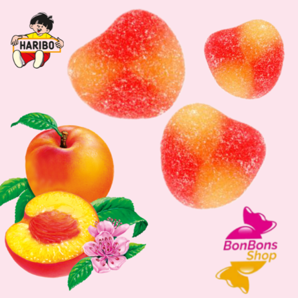 Happy Pêche Haribo / vrac 100g (F04)