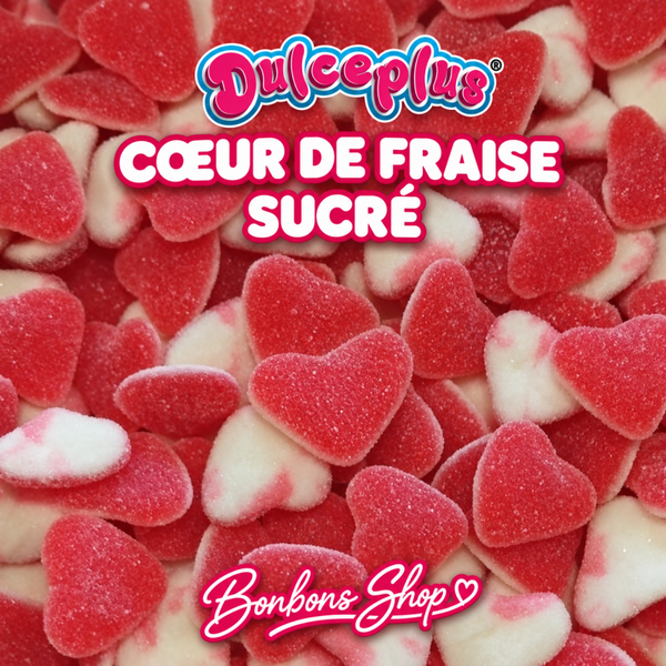 Cœur de fraise sucrées (B08)
