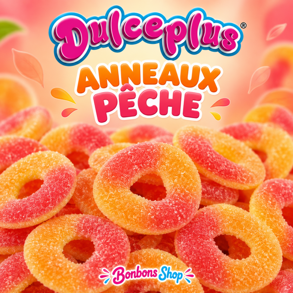 Anneaux sucrés Pêche (A03)