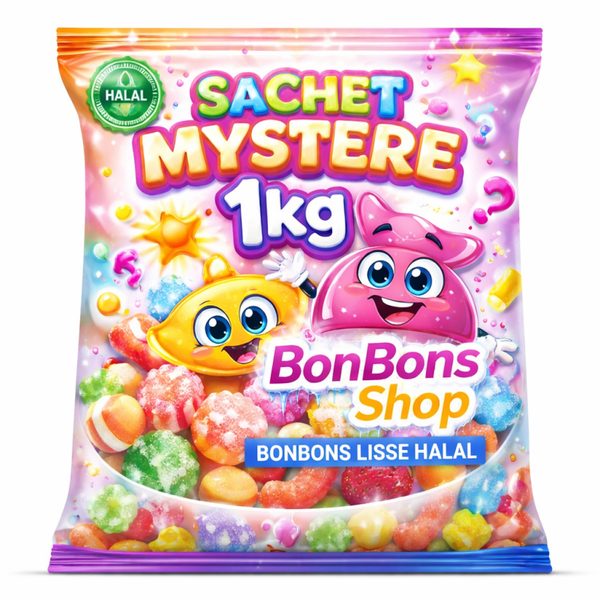 Sachet Mystère 1kg lisse Halal