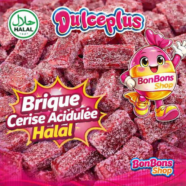 Brique Cerise acide Dulceplus / vrac 100g (S04)