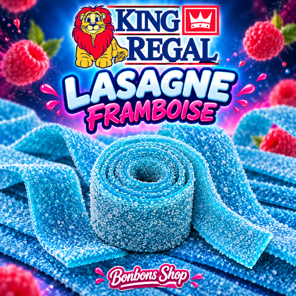 Lasagnes Acidulées Goût Framboise