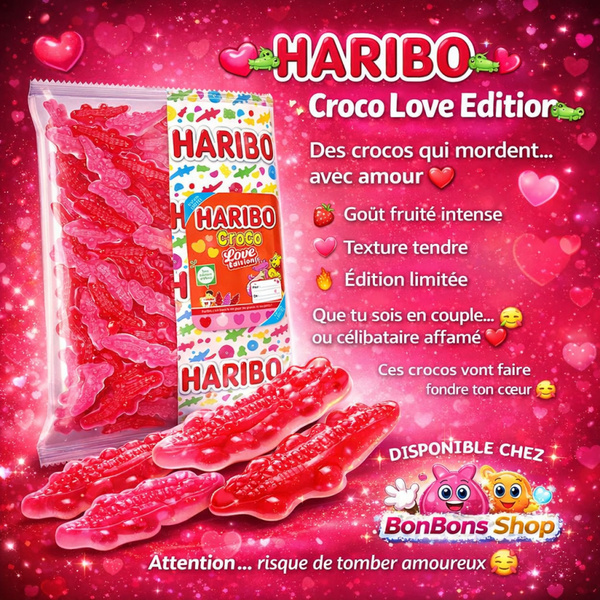 Croco love Édition Haribo / vrac 100g