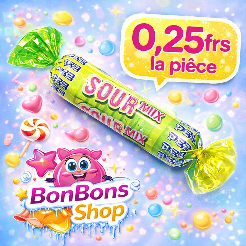 PEZ Sour mix / à l'unité
