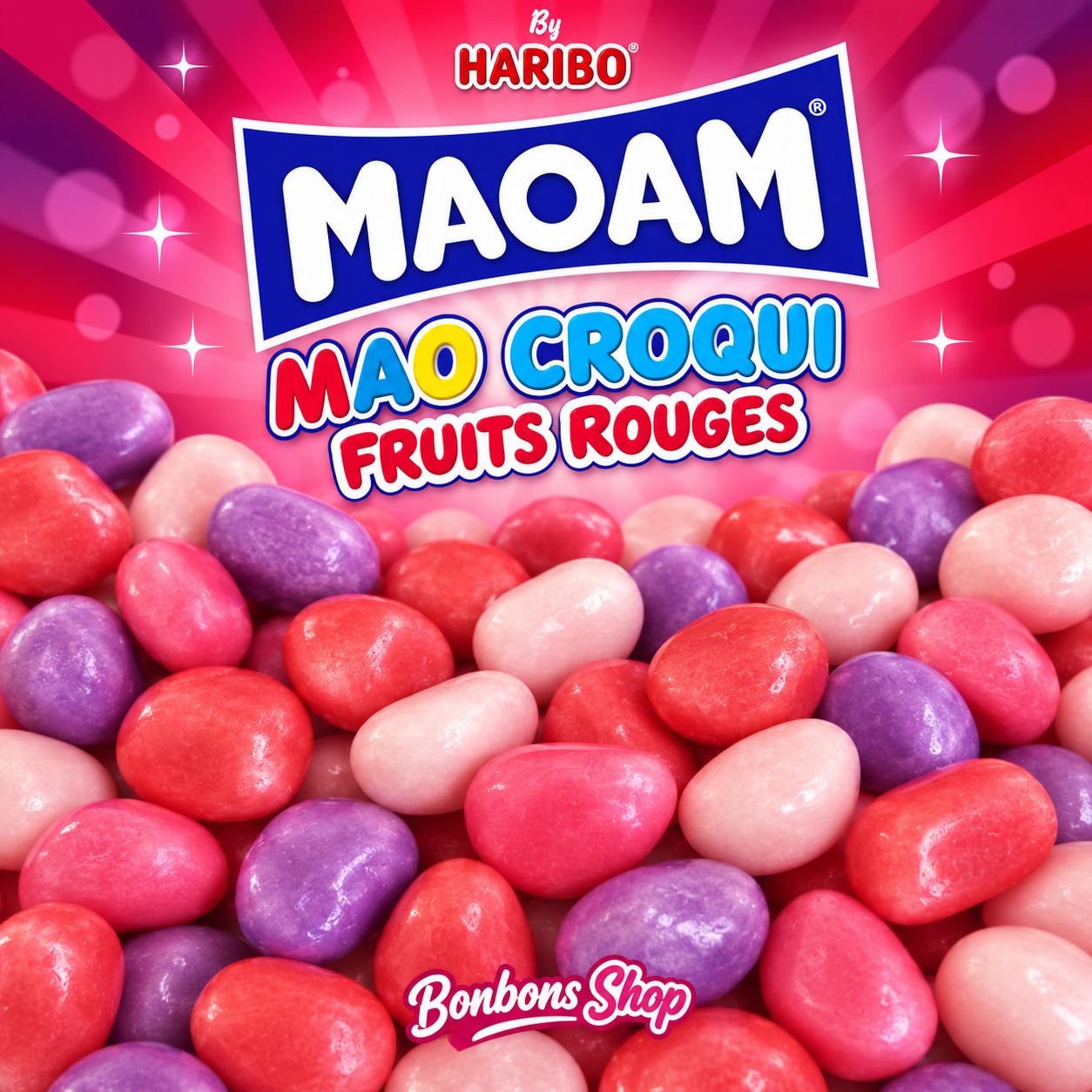 Mao Croqui Fruits Rouges By Haribo (J07)