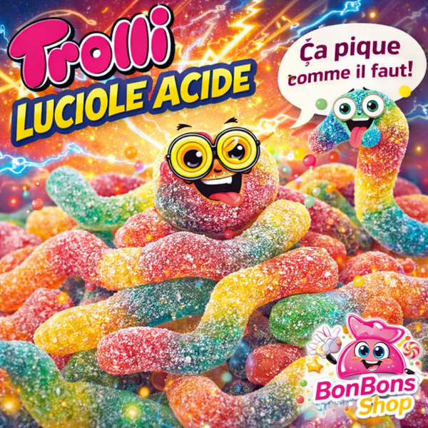 Luciole acide Trolli / vrac 100g (N03)