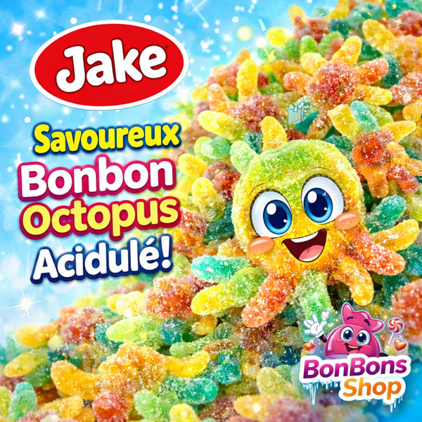 Octopus acidulée JAKE / vrac 100g (K06)