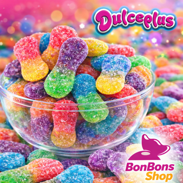 Langues Fruits sucrée Dulceplus / vrac 100g (B04)