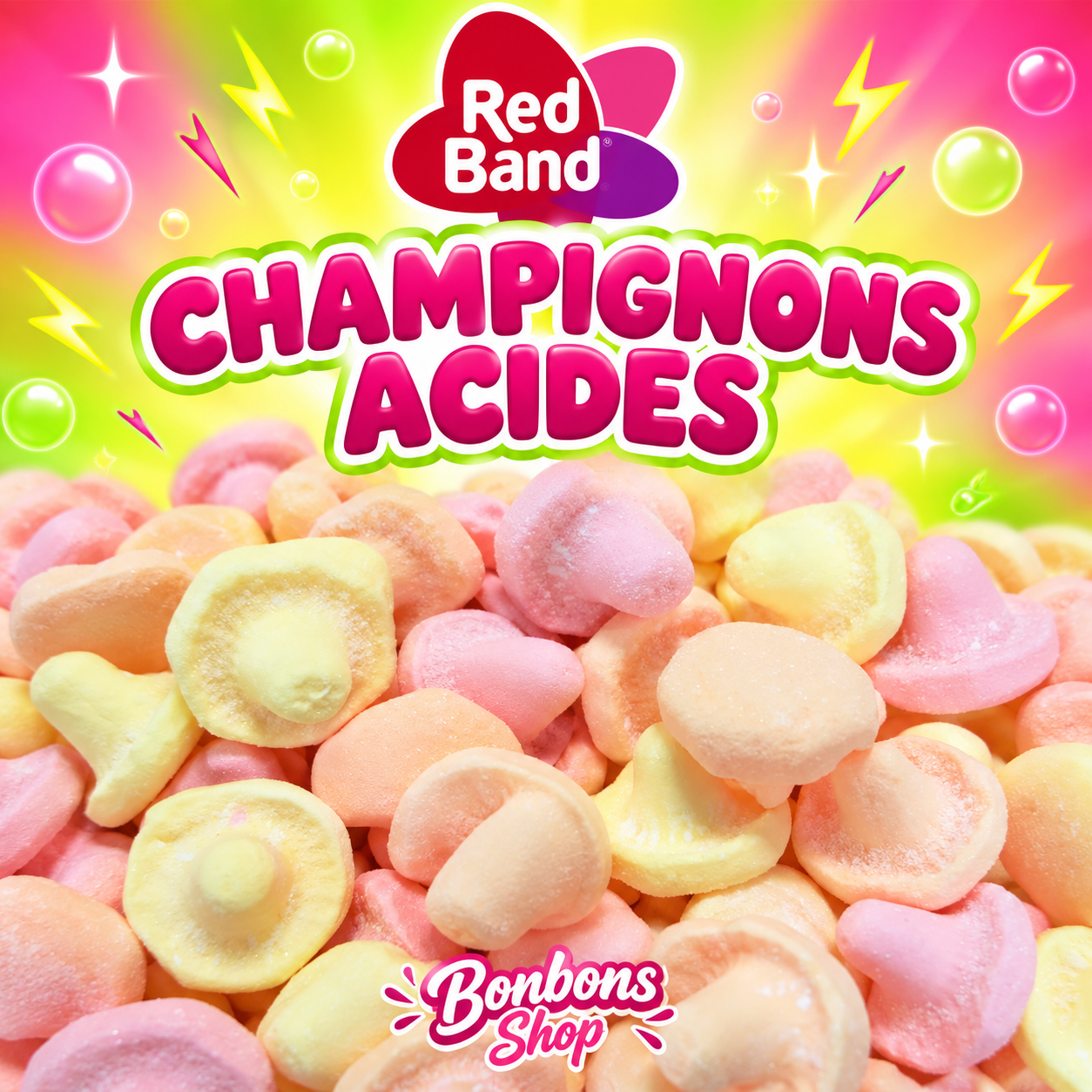 Champignons acides (ETG)