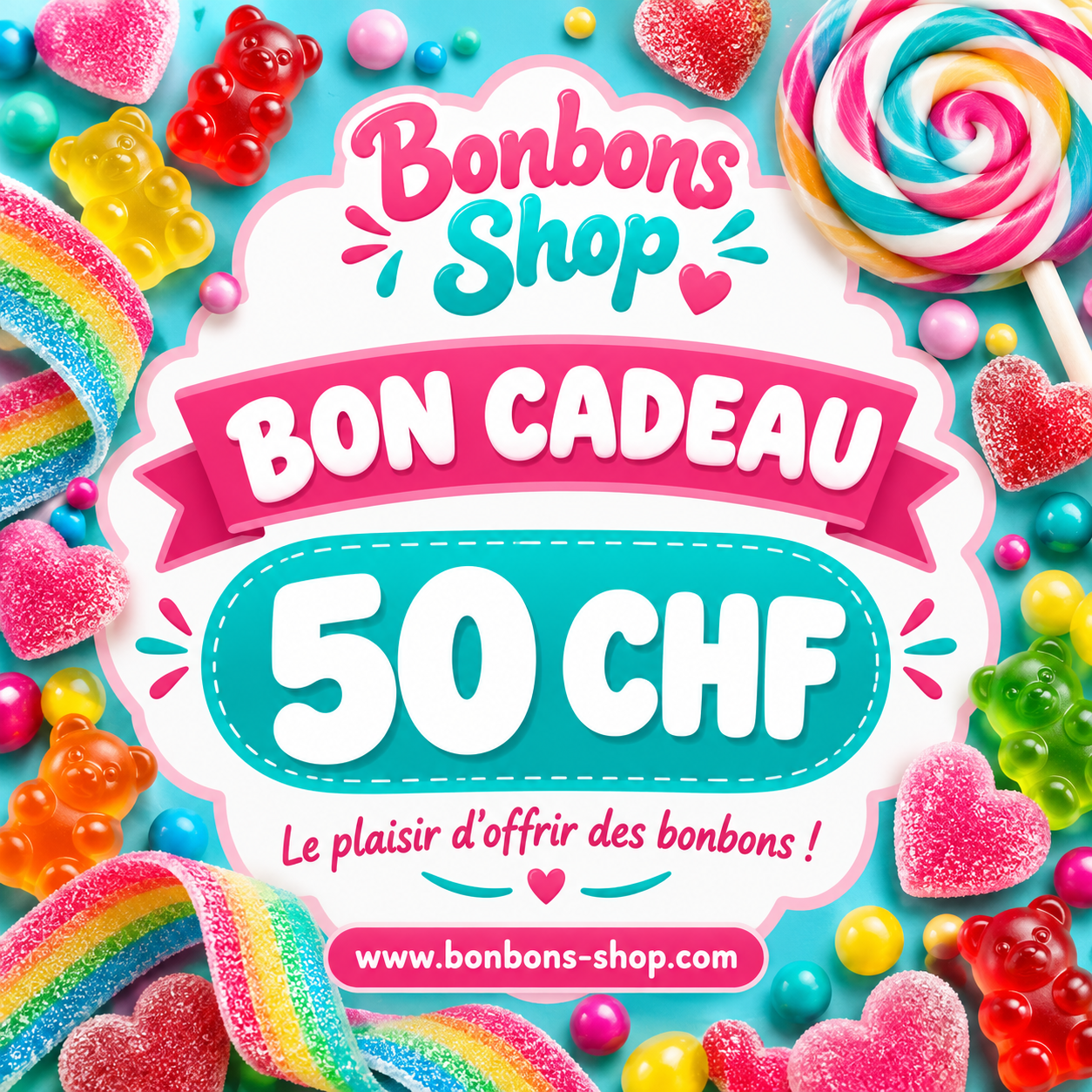 Bon cadeau 50frs