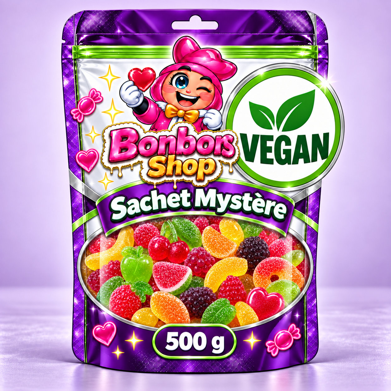Sachet Mystère VEGAN 500g