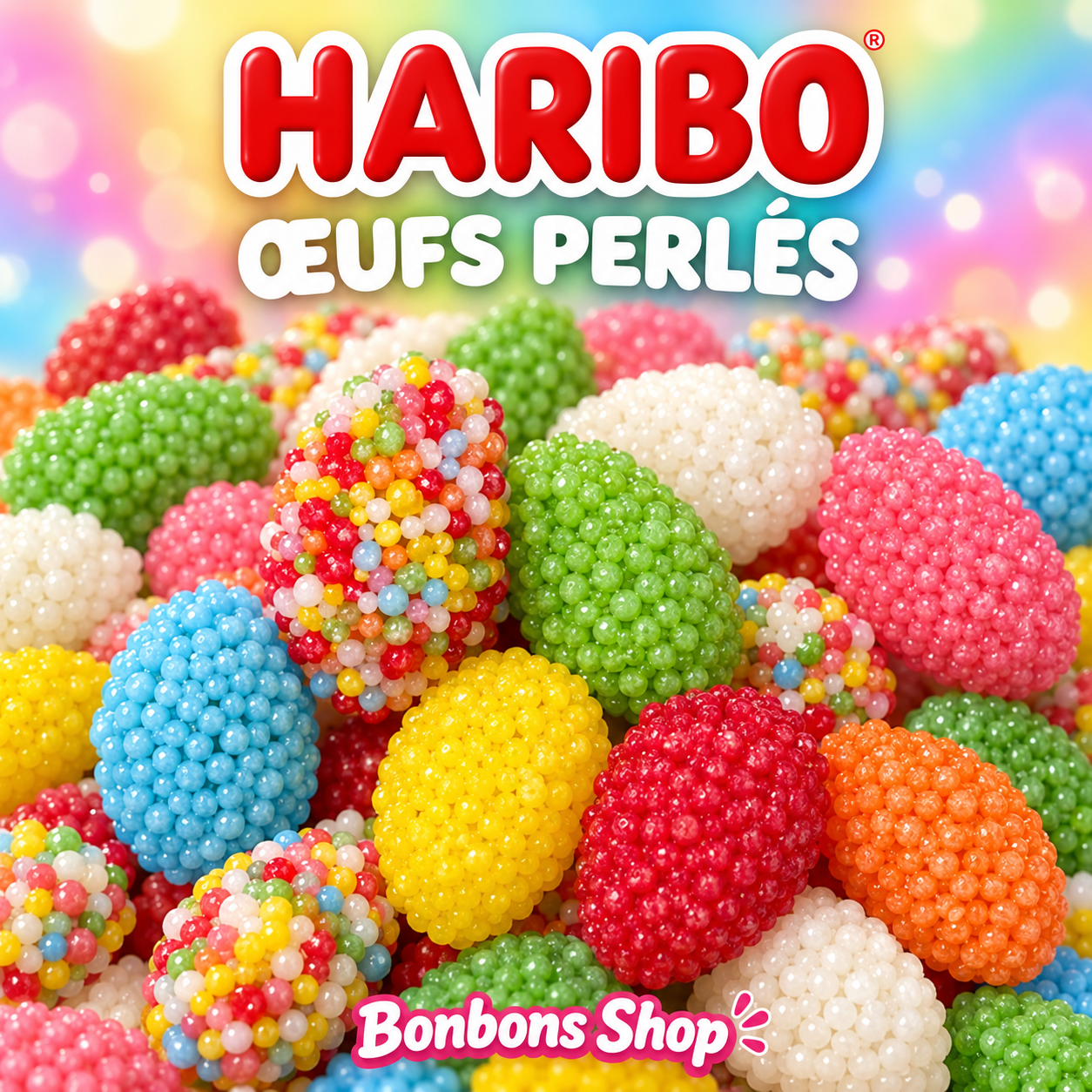 Oeuf perlé Haribo (E07)