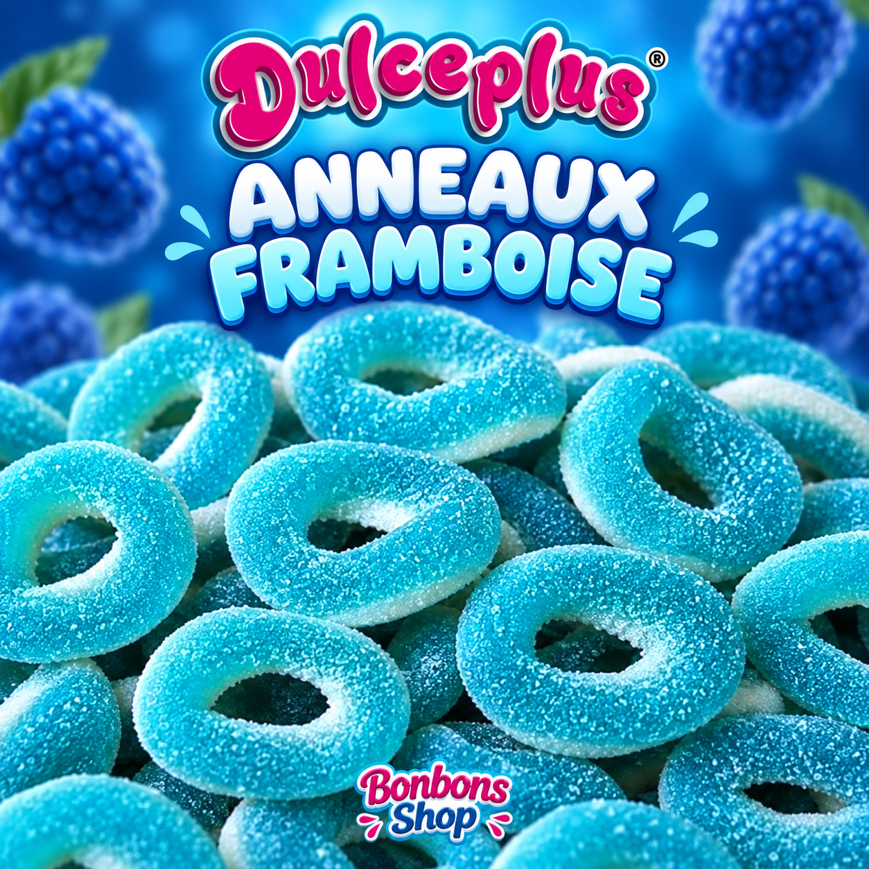 Anneaux sucrés Framboise (A04)