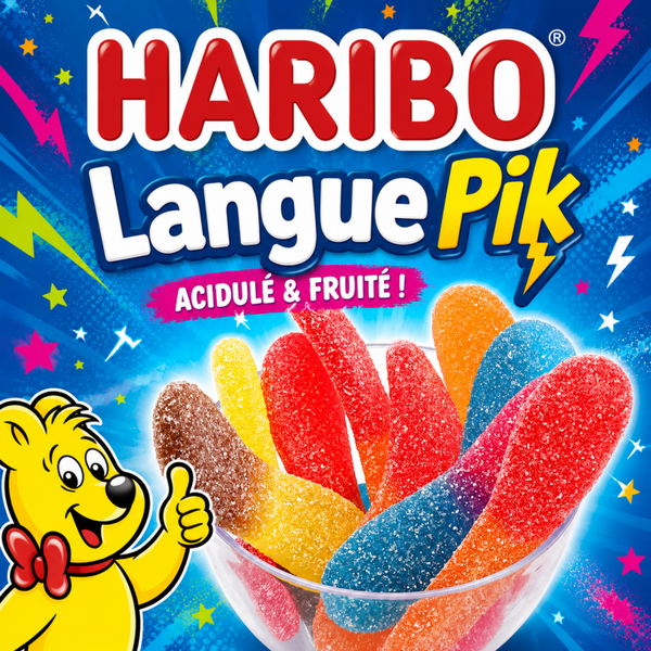 Langues Pik Haribo / vrac 100g (P02)