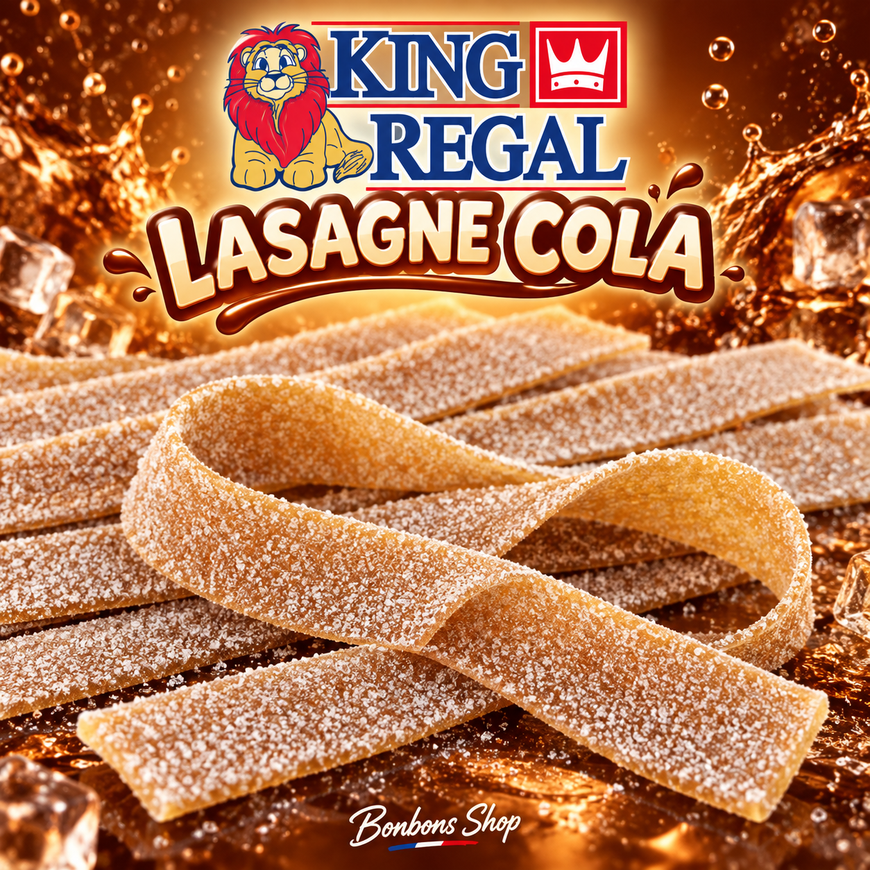 Lasagnes Acidulées Goût Cola