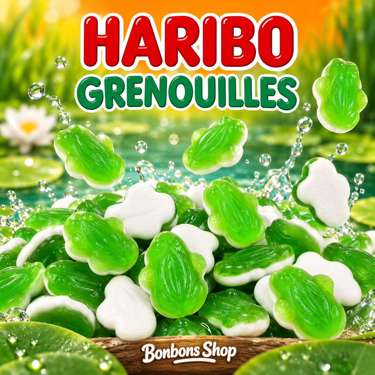 Grenouilles Haribo (Q08)