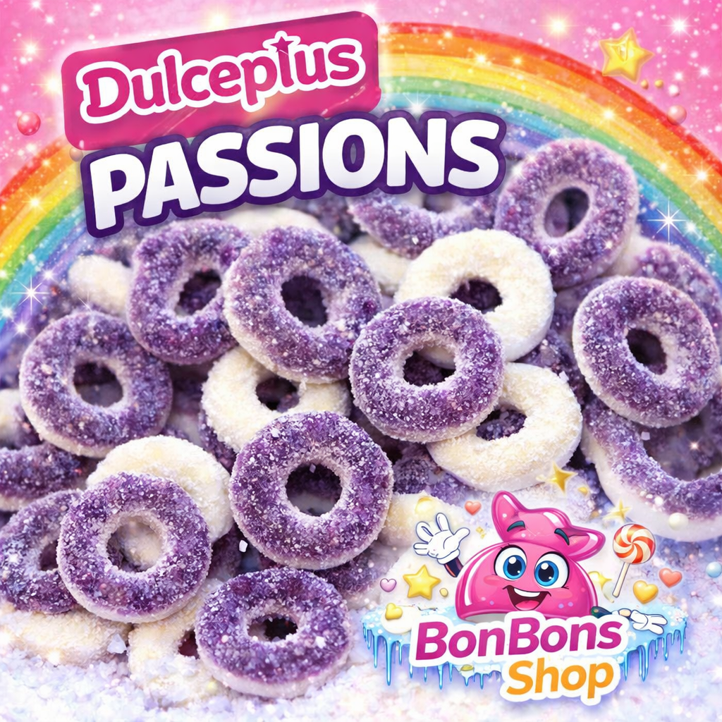 Anneaux sucrés Passions DULCEPLUS/ vrac 100g (A07)