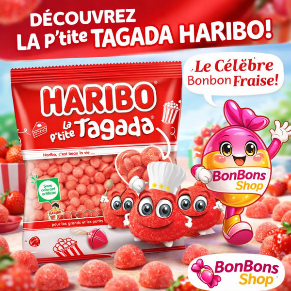 La P'tite Tagada Haribo / vrac 100g (B06)