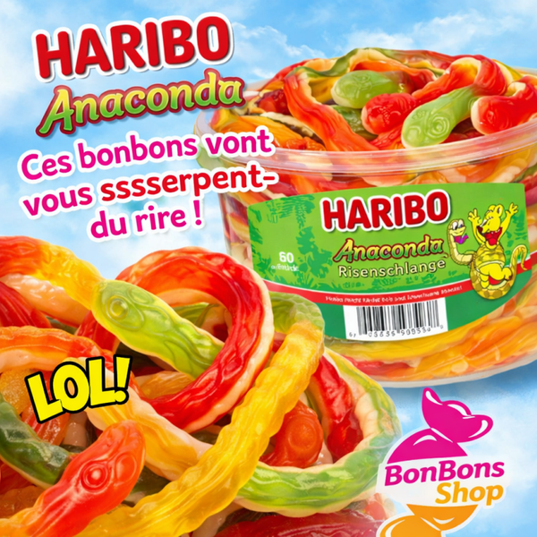 Sérpent géant Anaconda Haribo / vrac 120g (L02)