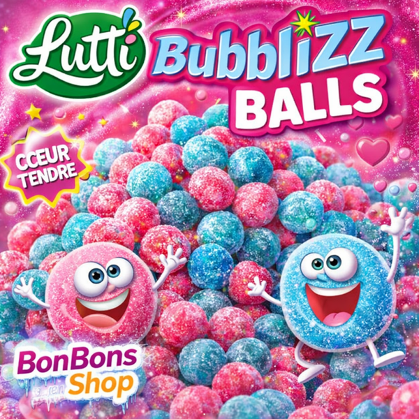 Bubblizz Balls Lutti / vrac 100g (D02)